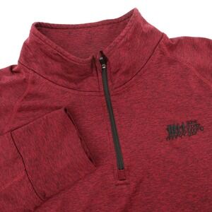 Frank Shorter Running Gear Mens XL Pullover 1/4 Zip Long Sleeve‎ Shirt